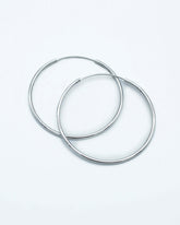 Innis Silver Hoop Earrings